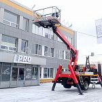 Автовышка на базе ВАЛДАЙ 8