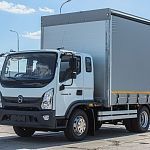 Тентованный грузовик 29 м³ на базе ВАЛДАЙ 12